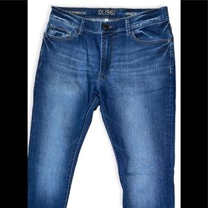 Mens DL1961 DLX Hybrid 360°  Comfort Mason Slouchy Slim size 33